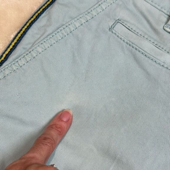 Tory Burch Blue Side Stripe Pants 4 - Picture 11 of 13